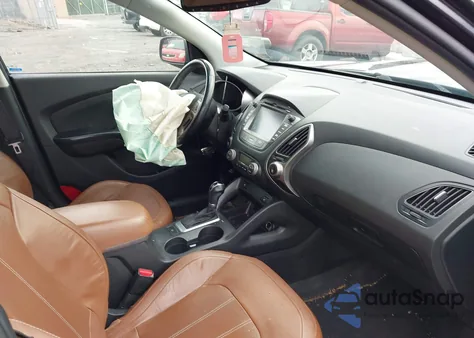 2015 Hyundai Tucson Limited из США, поврежденный, VIN KM8JUCAGXFU090907